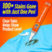 Stain Remover for Clothes, To Go Pen, Instant Stain & Spot Remover for Clothes, Travel & Pocket Size, 5 Count (Pack of 1