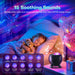 LED Light Gifts Home Decor Light Projector with 375 Effects, Bluetooth