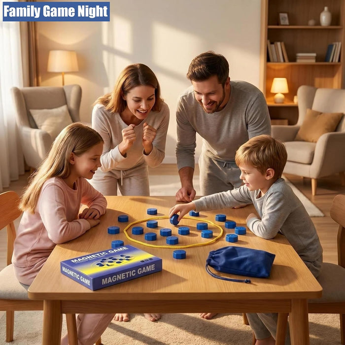 Magnet Game with String Magnet Chess Game Fun Puzzle Strategy Games