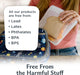Premium Reusable Silicone Food Storage Bags, 4-Pack, Clear