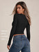 Womens Long Sleeve T Shirts Fall Fashion Basic Y2K Tops 2026