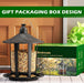 2 Pack Bird Feeders for Outdoor Hanging, Assembly Required, 1-Min Easy Setup, Charming Castle Design, Attracting Cardinals Chickadees Goldfinches & Sparrows - Black