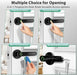 Fingerprint Door Lock Biometric Door Knob with Keypad Keyless Entry, Door Locks for Bedrooms, Home Hotel Office Apartment Black