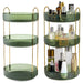 Three-Tier Rotating Cosmetic Organizer