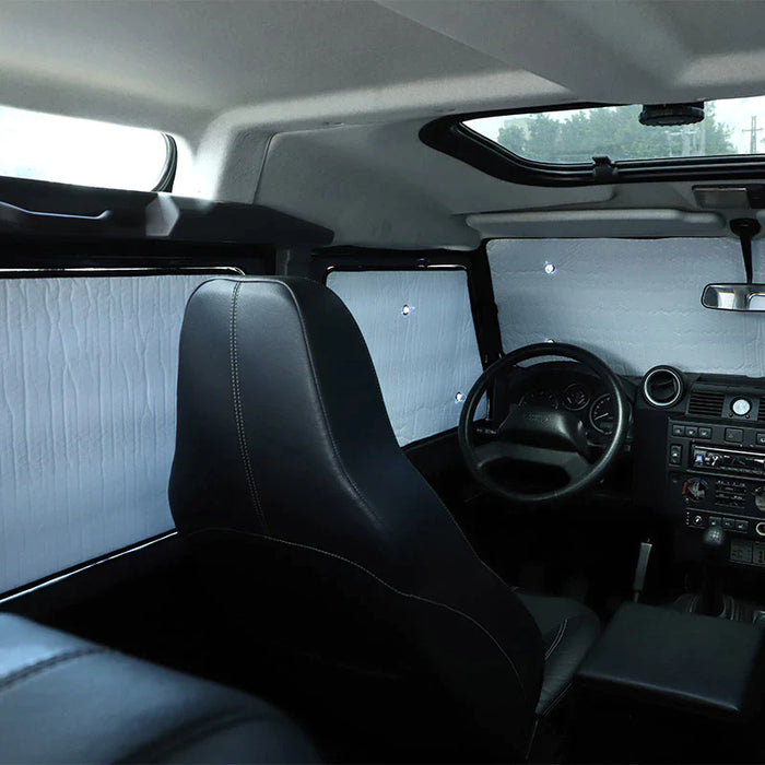 For Land Rover Defender 110 130 2004-2022 Car Front Windshield Full Window Glass Sun Protection Parasol Car Accessories