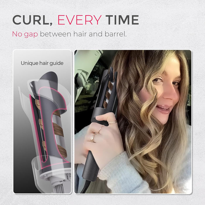 Automatic Rotating Curling Iron, CURLPRO Beach Waves Hair Curler