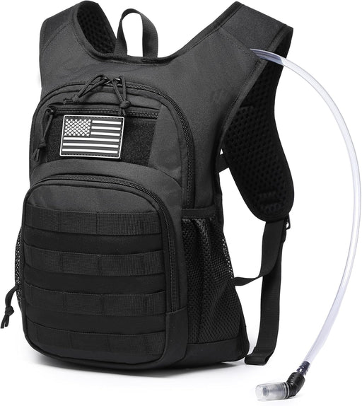 Hydration Backpack with Water Bladder for Hiking Tactical Hydration Pack for Men Women Molle Water Backpack for Hiking
