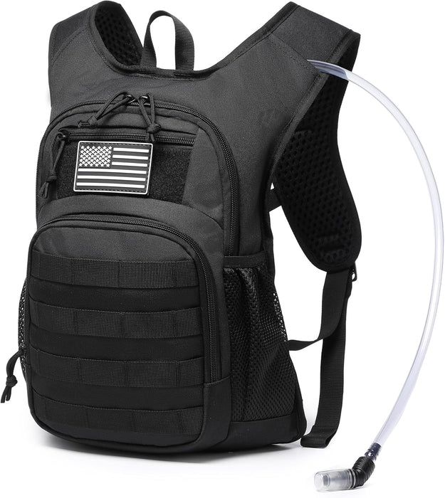 Hydration Backpack with Water Bladder for Hiking Tactical Hydration Pack for Men Women Molle Water Backpack for Hiking