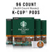 K-Cup Coffee Pods, Medium Roast Hot or Iced Coffee, Pike Place Roast, 96 Keurig Pods ​