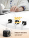 6 Pack Rotatable Cord Organizer, 1s Lock Spring Cable Holder Clips