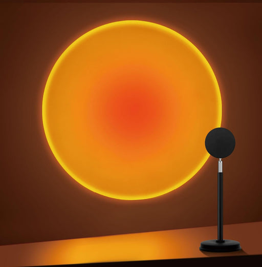 Sunset Lamp Projector,180 Degree Rotation Sun Projection Light