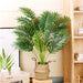28" Fake Palm Tree, Artificial Floor Plant with Boho Woven Basket