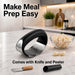 Stainless Steel Garlic Press Rocker Set - Premium Garlic Mincer Garlic Crusher - New Innovative Garlic Crusher with Peel