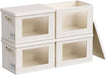 Fabric Storage Bins with Lids, Foldable Decorative Storage Box