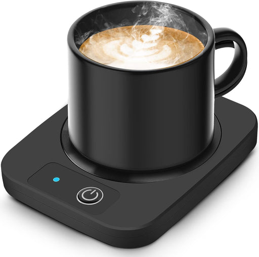 Coffee Mug Warmer, Smart Candle Warmer, Electric Cup Warmer with Aluminum Metal Panel for Office, Desk Accessories, Elec