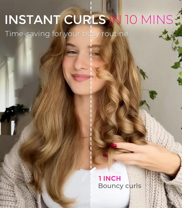 Automatic Rotating Curling Iron, CURLPRO Beach Waves Hair Curler