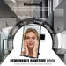 Shower Mirror for Shaving & Washing Your Face with a Squeegee - Built-in Two Razor Holder, 360°Rotation Adjustable Shavi