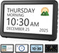 Clock with Day and Date for Elderly,7" Large Display Digital Calendar Clock