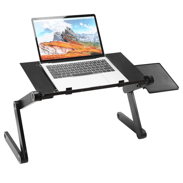 Foldable Laptop Bed Tray with Mouse Pad