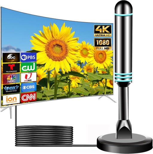 TV Antenna for Smart TV Indoor,Digital HD Antenna with Strong Magnetic Base