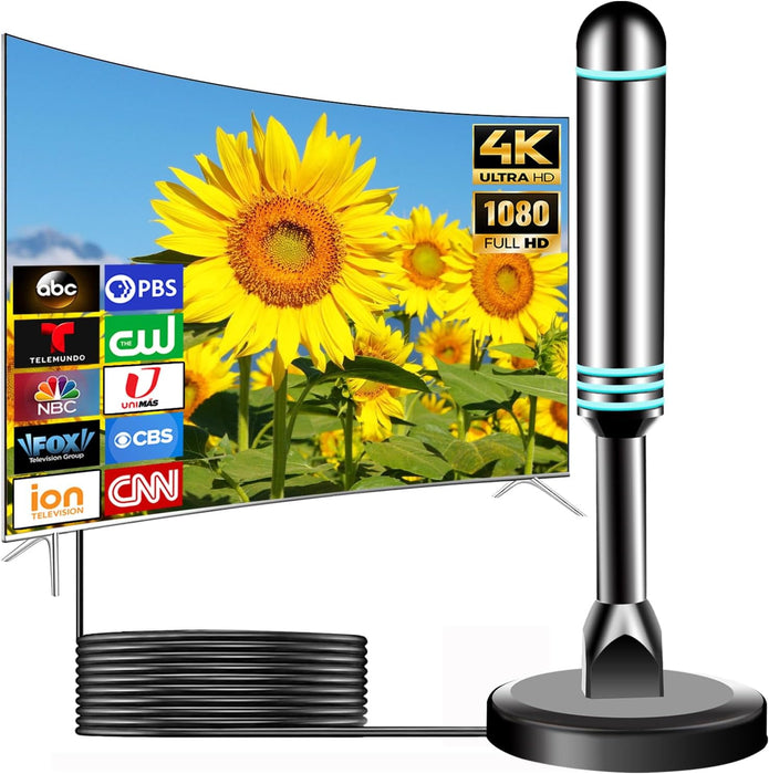 TV Antenna for Smart TV Indoor,Digital HD Antenna with Strong Magnetic Base