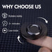 3-in-1 Fidget Toys Adults Kids: Spinner, Slider & Clicker