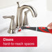 Reveal Power Scrubber with Multi-Purpose Head, Cordless Electric Battery Powered Scrub Brush, Water Resistant, for Home/Kitchen/Bathroom/Grout/Tile/Shower/Tub