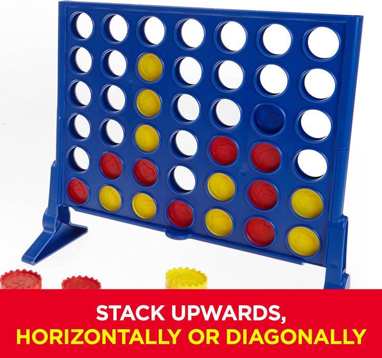 Connect 4 Strategy Board Game for Ages 6 and Up (Amazon Exclusive)