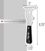 Bates- Paint Scraper, 10 in 1 Painters Tool, Scraper for Wood