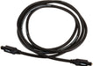 Toslink Digital Optical Audio Fiber Optic Cable, Multi-Channel, for Sound Bar, Audio System, Home Theatre, Game Console, Blu-Ray Player, Gold-Plated Connectors, 6 Foot, Black