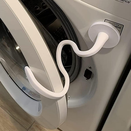 Front Load Washer Door Prop and Stopper - Magnetic Washing Machine Door Holder with 2.6-Inch Magnet Base, Removable Wash