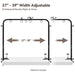 Pet Grooming Arm for Table, 42" H, 27-39" W with Hammock & 2 No-Sit Nooses