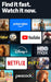 Fire TV Stick HD (newest model), free & live TV, Alexa Voice Remote, powered by the TV, effortless setup, find shows faster with Alexa+