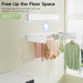 Wall Mounted Clothes Drying Rack 32", Foldable Wall Laundry Rack