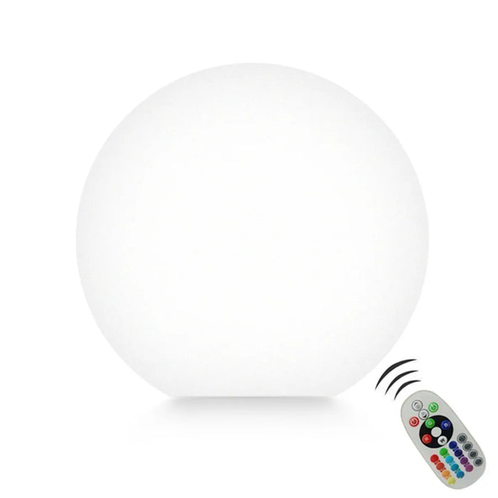 Rechargeable LED Glowing Ball Light for Kid Adult, Outdoor Globe Night Light with Remote, Great for Yard Garden Decor