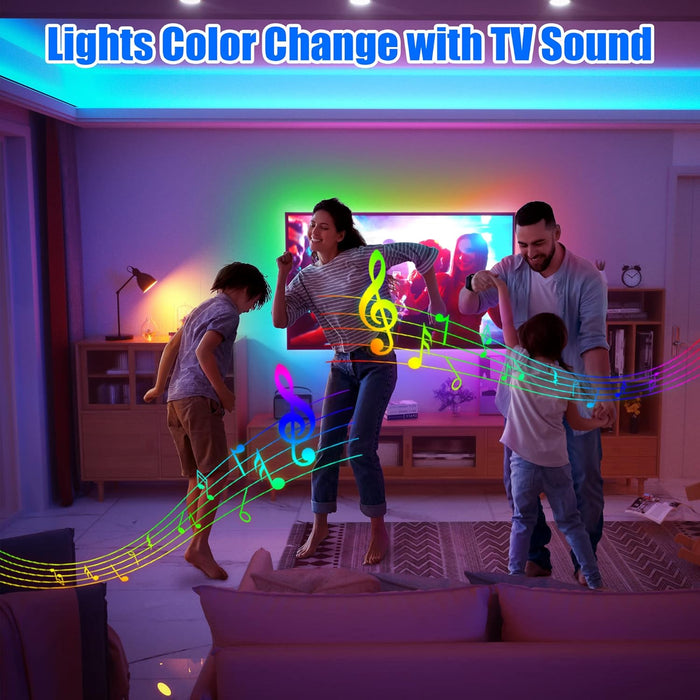 18 Ft ICRGB TV LED Backlight for 75-85 Inch Tvs