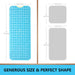 Upgrade Baby Bath Mat Non Slip Extra Long Bathtub Mat for Kids 40 X 16 Inch - Eco Friendly Bath Tub Mat with 200 Big Suc
