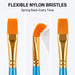 Acrylic Paint Brushes Set, 20 Pcs Pointed Tip Artist Paintbrushes