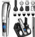 Beard Trimmer for Men, Waterproof Electric Razor, Grooming Kit