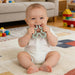 3pcs Coral Flower Teether Ring Baby Teething Toys Silicone Teether