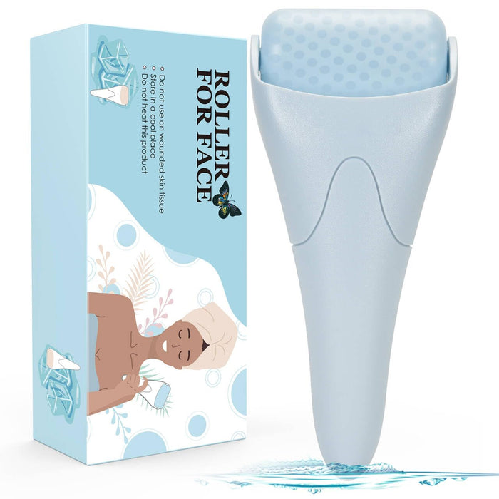 Ice Roller for Face,Eyes,Facial Massager Tool,Soothing Skin Care Tool,Cooling Skincare Device for Puffiness,At-Home Spa 