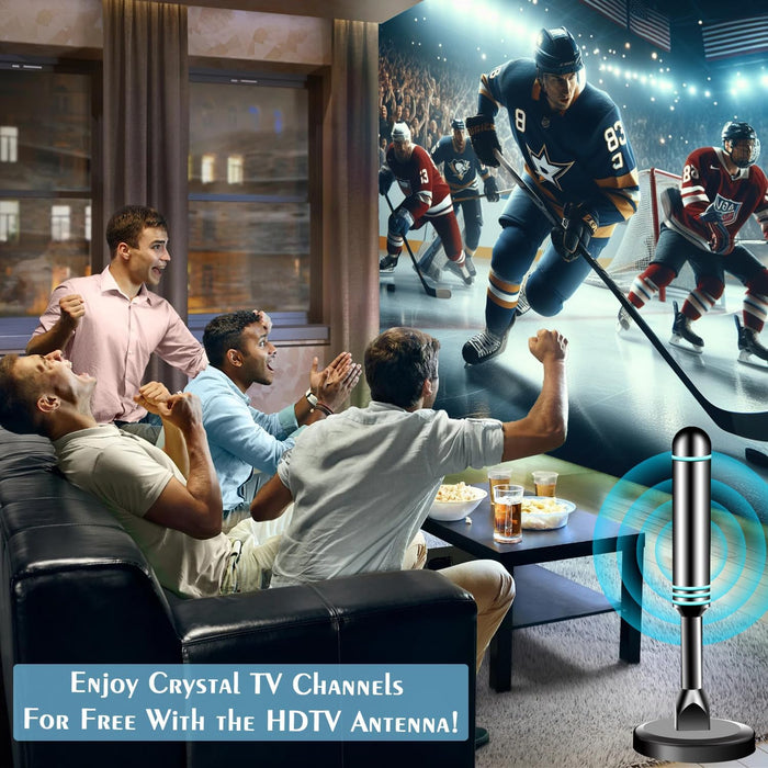 Digital Antenna for Smart TV Indoor,TV Antenna for Local Channels