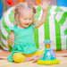 Press & Glow Spinner Cause and Effect Musical Baby Toy, Age 6 Months+