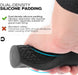 Bike Grips,Ergonomic Bicycle Handlebars Grips Shock Absorbing Dual-Density Silicone,Universal 22.2mm Fit with 3D Non-Sli