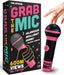 Grab The Mic - Award Winning Karaoke Party Game for Bad Singers w Foam Mic