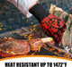 BBQ Gloves, 1472°F Heat Resistant with Silicone Grip Oven Mitts