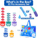Montessori Toys for 1 Year Old: Cloth Fishing Game with Stacking Cups