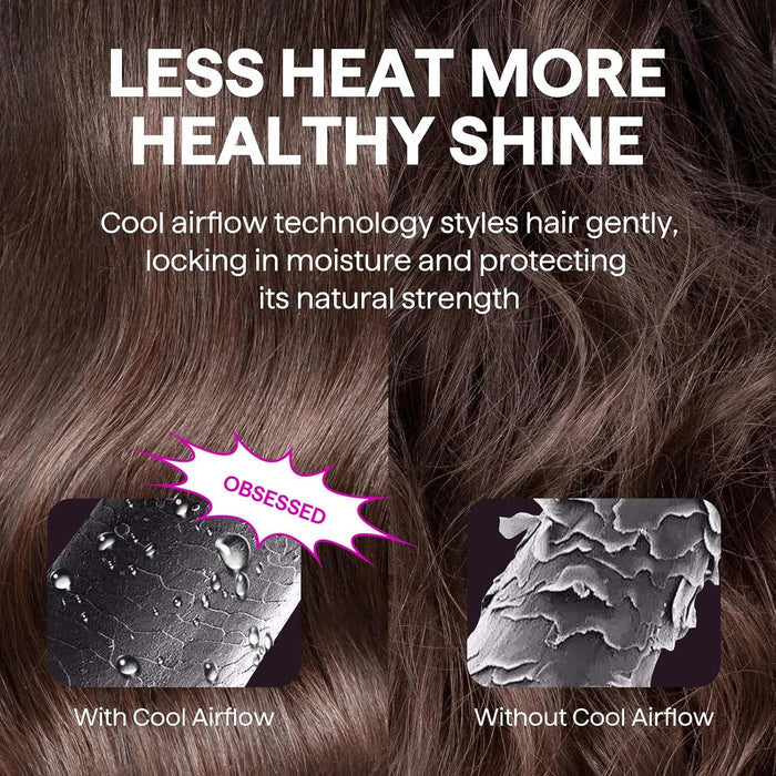 Cool Curl Pencil 0.65" Airflow Curling Iron for Short Hair & Pixie