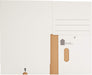 Storage/Filing Boxes with Lift-Off Lid, Letter/Legal Size, Collapsible, Tape-Free Assembly, White, 16.2" L x 12.5" W x 1