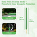 36 PCS Extra Thick Citronella Incense Sticks Outdoor Use for Patio Yard Garden Camping and More, Extra Strong Mosquito R